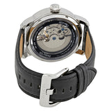 Invicta Objet D Art Automatic Silver Dial Blackk Leather Men's Watch #22650 - Watches of America #3