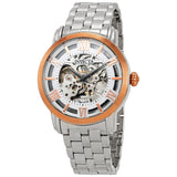 Invicta Objet D Art Automatic Silver Skeleton Dial Men's Watch #22628 - Watches of America
