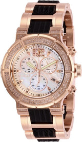 Invicta Ocean Reef Chronograph Quartz Crystal White Mother of Pearl Dial Ladies Watch #0185 - Watches of America