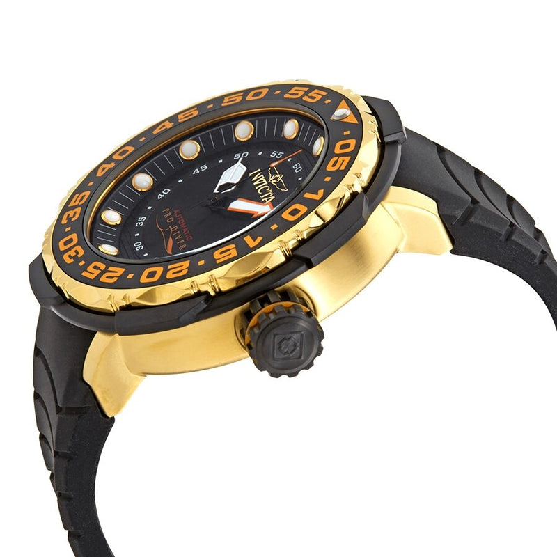 Invicta Pro Diver Automatic Black Dial Black Silicone Men's Watch #28785 - Watches of America #2