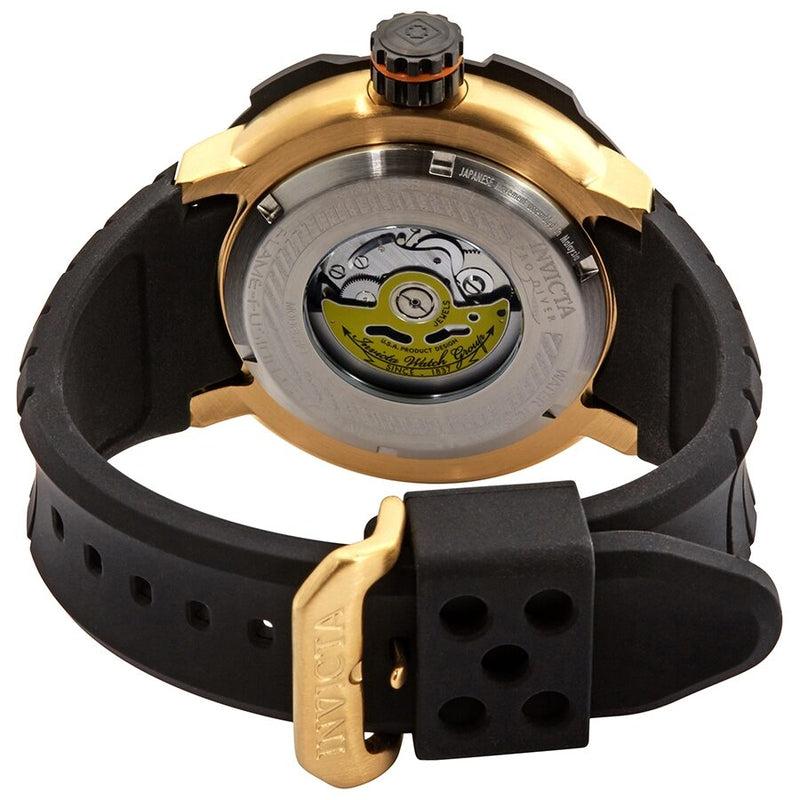 Invicta Pro Diver Automatic Black Dial Black Silicone Men's Watch #28785 - Watches of America #3