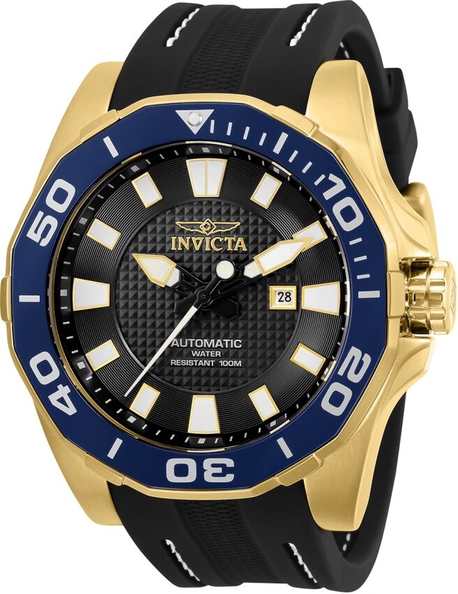 Invicta Pro Diver Automatic Black Dial Men's Watch #30505 - Watches of America