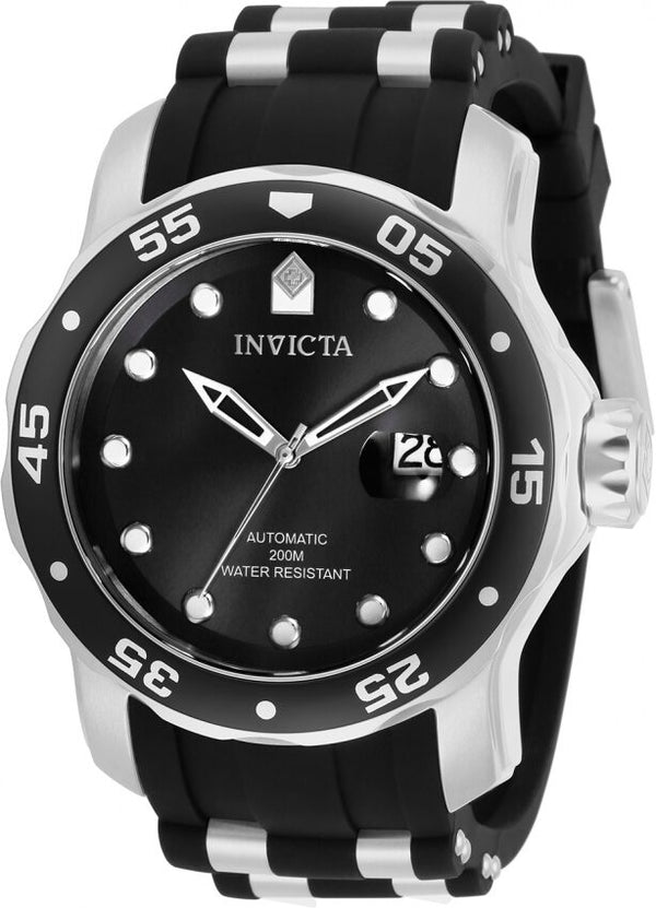 Invicta Pro Diver Automatic Black Dial Men's Watch #33341 - Watches of America