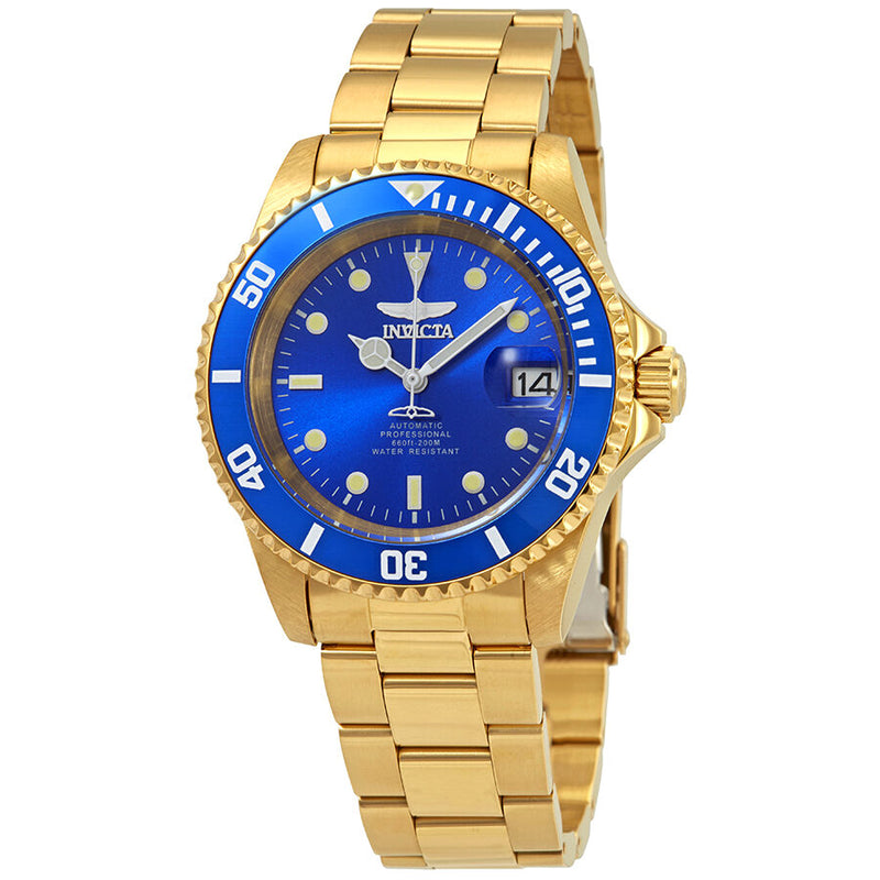 Invicta Pro Diver Automatic Blue Dial Men's Watch #24763 - Watches of America