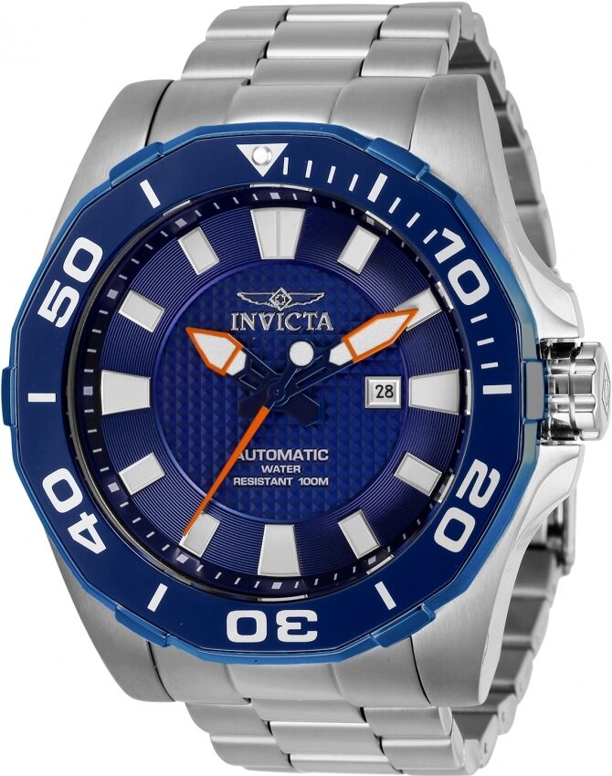 Invicta Pro Diver Automatic Blue Dial Men's Watch #30509 - Watches of America
