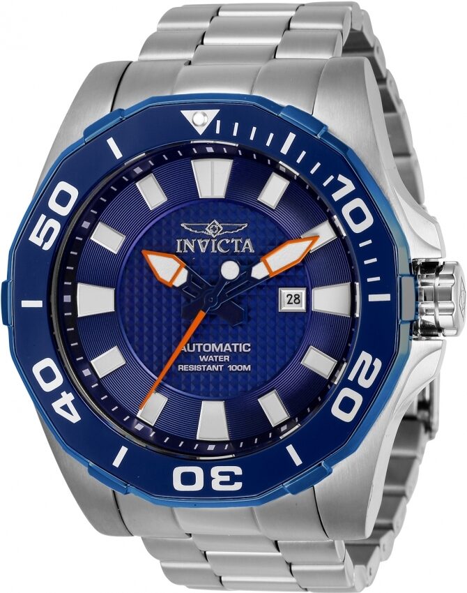 Invicta Pro Diver Automatic Blue Dial Men's Watch #30509 - Watches of America