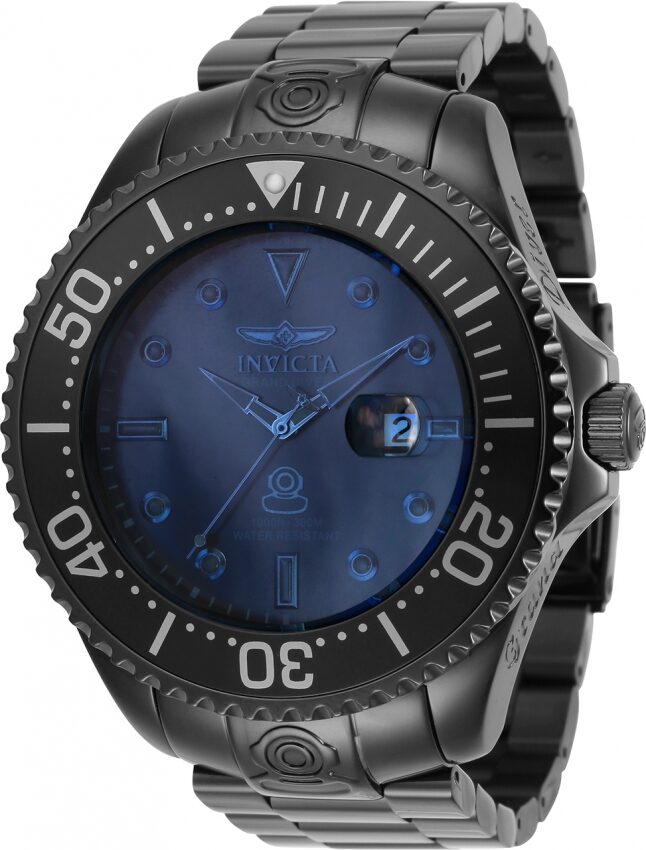 Invicta Pro Diver Automatic Blue Dial Men's Watch #33424 - Watches of America