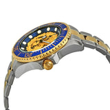 Invicta Pro Diver Dragon Automatic Blue Dial Two-tone Men's Watch #26491 - Watches of America #2