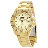 Invicta Pro Diver Automatic Gold Dial Men's Watch #24762 - Watches of America