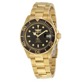 Invicta Pro Diver Automatic Black Dial Gold-plated Men's Watch #8929 - Watches of America