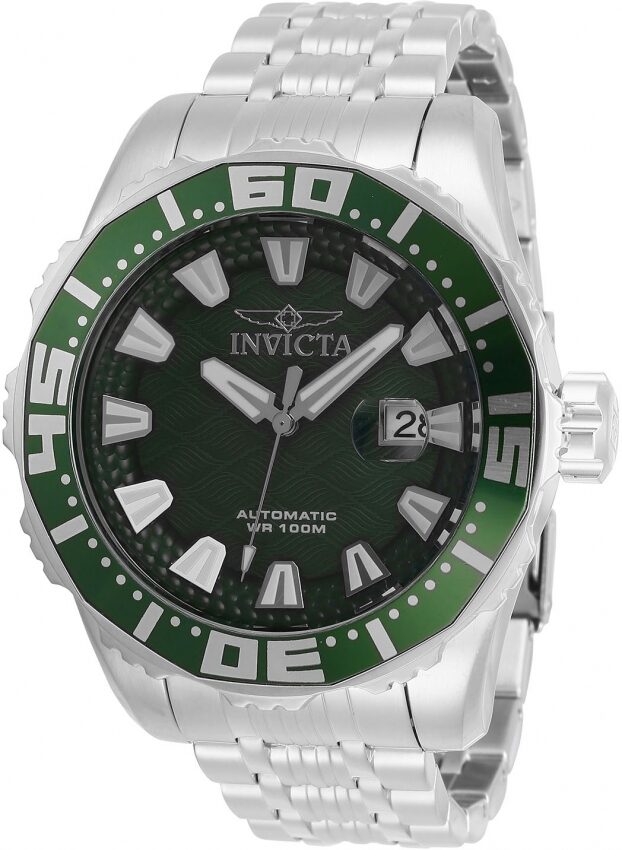 Invicta Pro Diver Automatic Green Dial Men's Watch #30292 - Watches of America