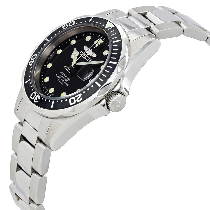 Invicta Pro Diver Black Dial Stainless Steel Men's Watch #17046 - Watches of America #2