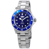 Invicta Pro Diver Blue Dial Stainless Steel 40 mm Men's Watch #26971 - Watches of America