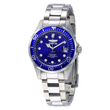 Invicta Pro Diver Blue Dial Stainless Steel Men's Watch #17048 - Watches of America