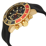 Invicta Pro Diver Chronograph Black Dial Black Coke Bezel Men's Watch #19246 - Watches of America #2