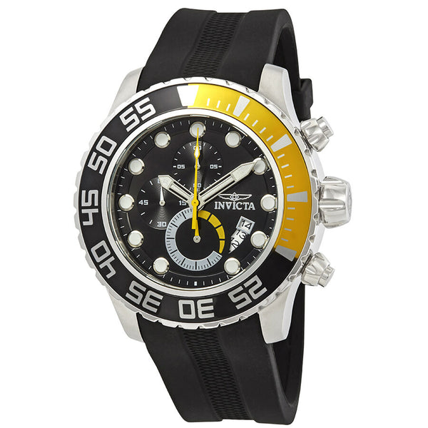 Invicta Pro Diver Chronograph Black Dial Men's Watch #20449 - Watches of America