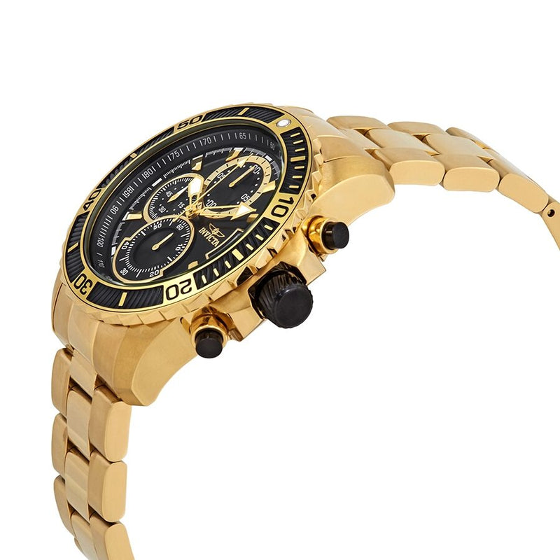 Invicta Pro Diver Chronograph Black Dial Men's Watch #22414 - Watches of America #2