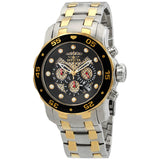 Invicta Pro Diver Chronograph Black Dial Men's Watch #25333 - Watches of America