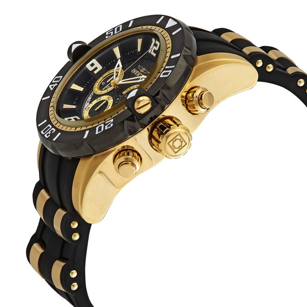 Invicta Pro Diver Chronograph Black Dial Men's Watch #23702 - Watches of America #2