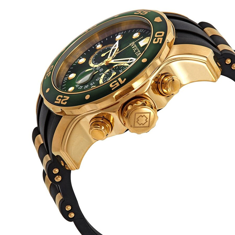 Invicta Pro Diver Chronograph Green Dial Men's Watch #17883 - Watches of America #2