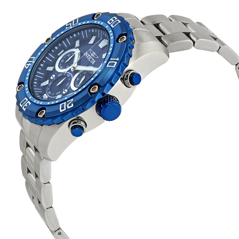 Invicta Pro Diver Chronograph Blue Dial Men's Watch #22517 - Watches of America #2