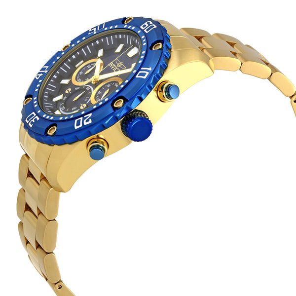 Invicta Pro Diver Chronograph Blue Dial Men's Watch #22518 - Watches of America #2