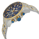 Invicta Pro Diver Chronograph Blue Dial Two-Tone Men's Watch #26082 - Watches of America #2