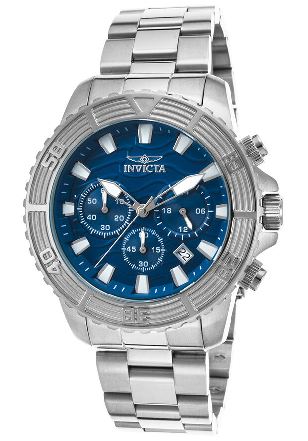 Invicta Pro Diver Chronograph Blue Dial Men's Watch #23999 - Watches of America