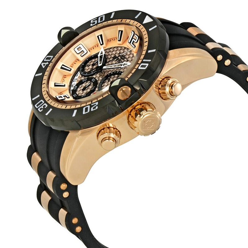 Invicta Pro Diver Chronograph Copper Dial Men's Watch #23711 - Watches of America #2