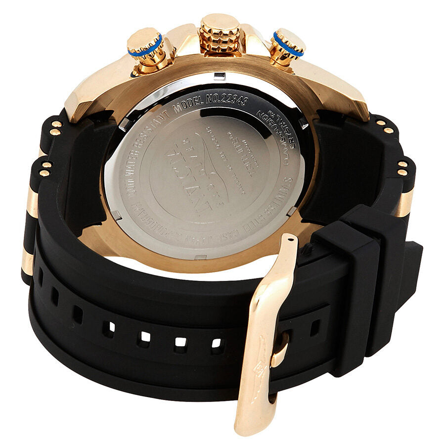 Invicta Pro Diver Chronograph Gold Dial Men's Watch #22343 - Watches of America #3