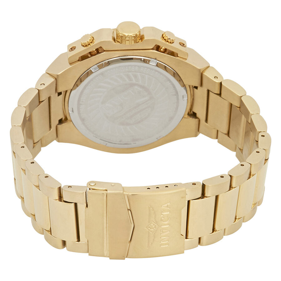 Invicta Pro Diver Chronograph Gold Dial Men's Watch #25830 - Watches of America #3