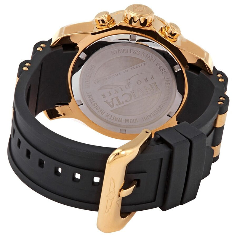Invicta Pro Diver Chronograph Black Semi-Transparent Dial Men's Watch #6981 - Watches of America #3