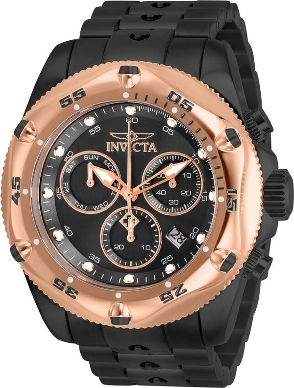 Invicta Pro Diver Chronograph Quartz Black Dial Men's Watch #31613 - Watches of America