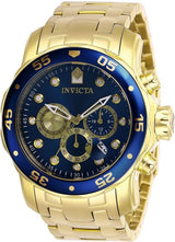 Invicta Pro Diver Chronograph Quartz Blue Dial Men's Watch #28721 - Watches of America