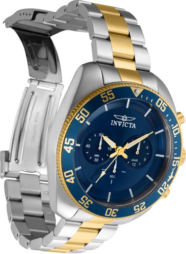 Invicta Pro Diver Chronograph Quartz Blue Dial Men's Watch #30056 - Watches of America #2