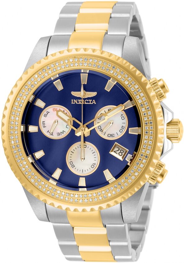 Invicta Pro Diver Chronograph Quartz Crystal Men's Watch #31838 - Watches of America
