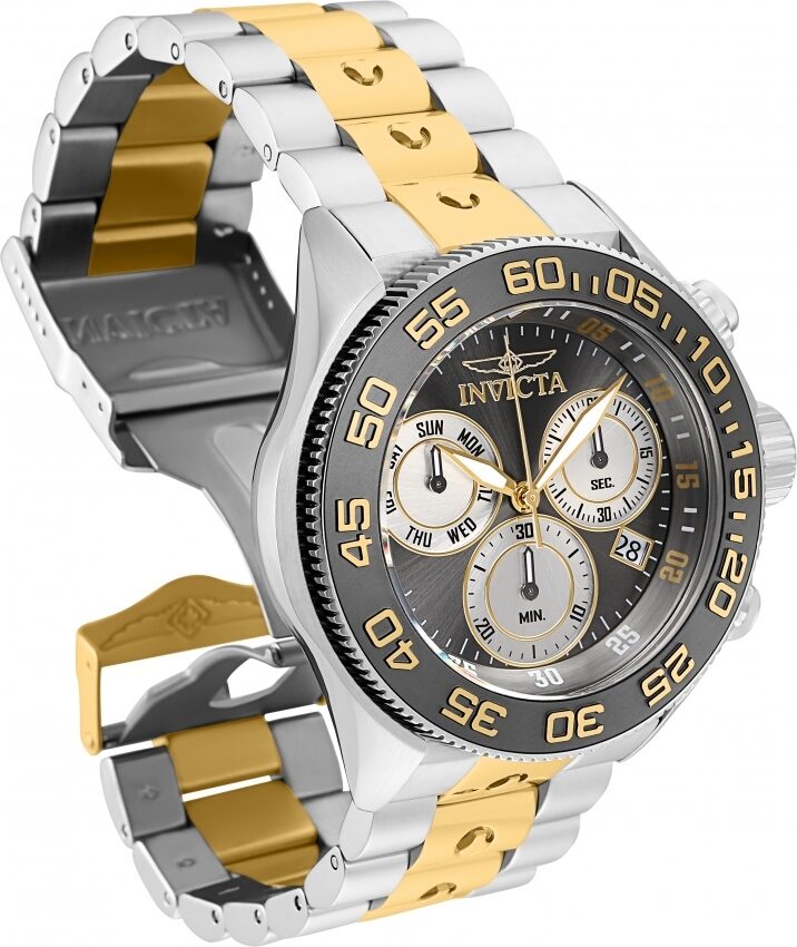 Invicta Pro Diver Chronograph Quartz Gunmetal Dial Men's Watch #31797 - Watches of America #2