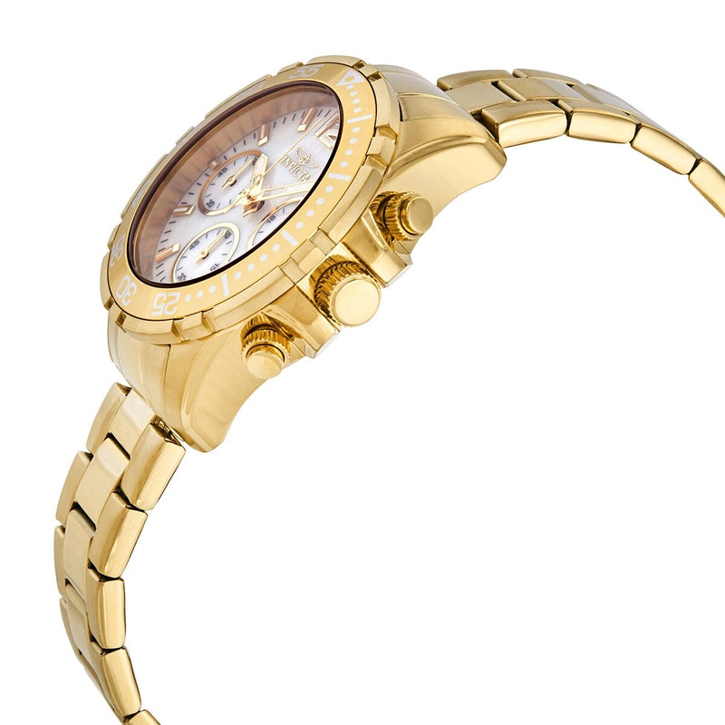 Invicta Pro Diver Chronograph Quartz White Dial Ladies Watch #29456 - Watches of America #2