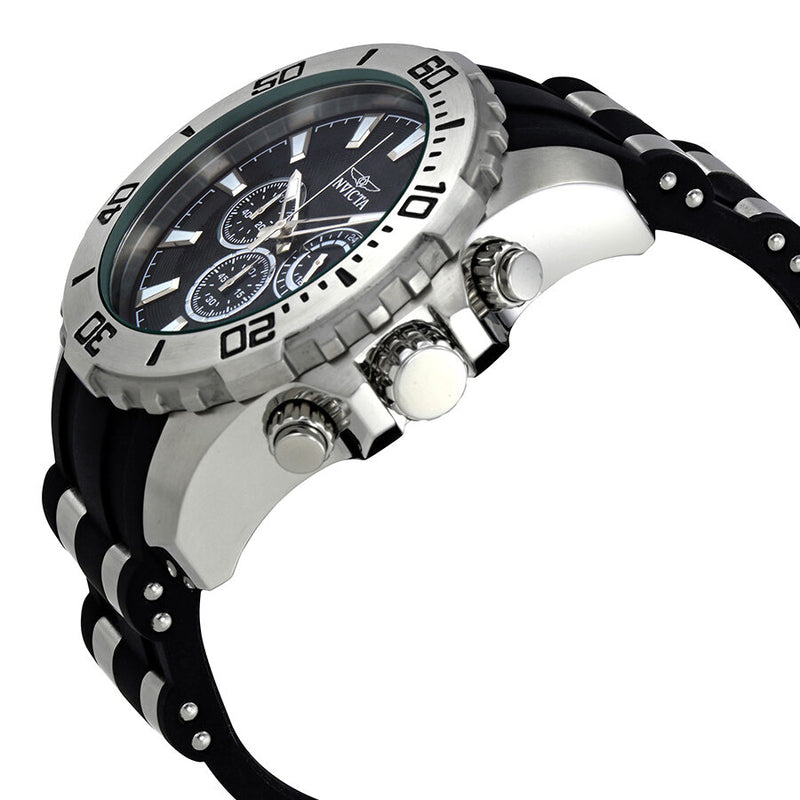 Invicta Pro Diver GMT Chronograph Black Dial Men's Watch #22555 - Watches of America #2