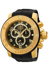 Invicta Pro Diver Black Dial Gold-plated Men's Watch #0415 - Watches of America