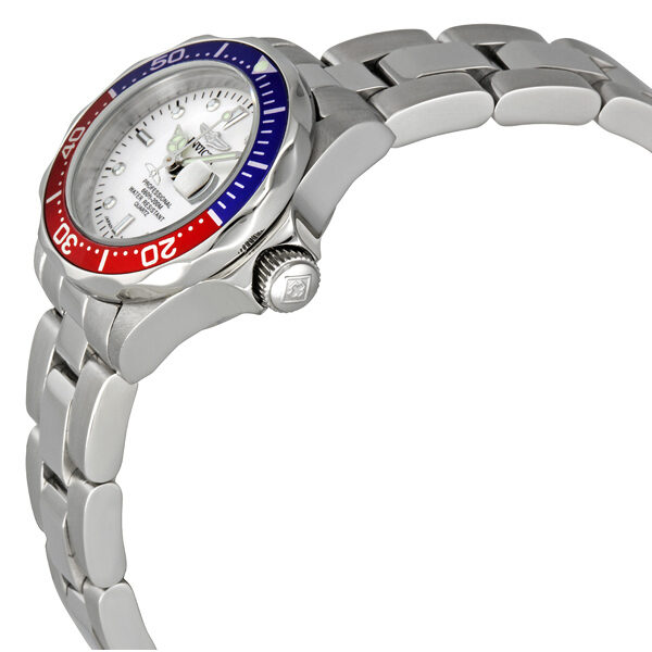 Invicta Pro Diver White Dial Pepsi Bezel Ladies Watch #8940 - Watches of America #2