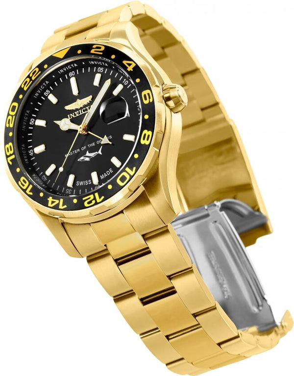 Invicta Pro Diver Master of the Oceans GMT Black Dial Men's Watch #25822 - Watches of America #2