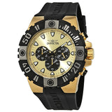 Invicta Pro Diver Multi-Function Gold Dial Men's Watch #23971 - Watches of America