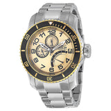 Invicta Pro Diver Multi-Function Champagne Dial Men's Watch #15337 - Watches of America
