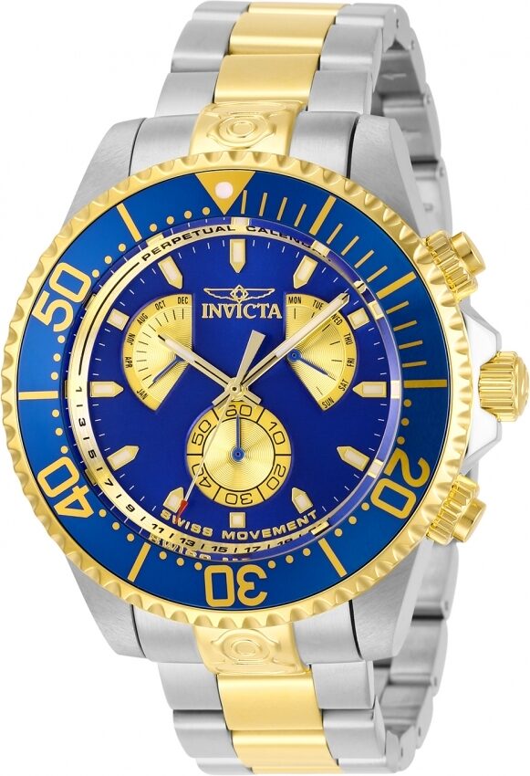 Invicta Pro Diver Perpetual Chronograph Quartz Men's Watch #29973 - Watches of America