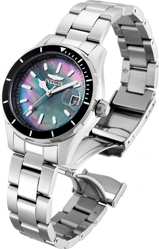 Invicta Pro Diver Quartz Black Dial Ladies Watch #28643 - Watches of America #2