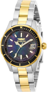 Invicta Pro Diver Quartz Black Dial Ladies Watch #28647 - Watches of America