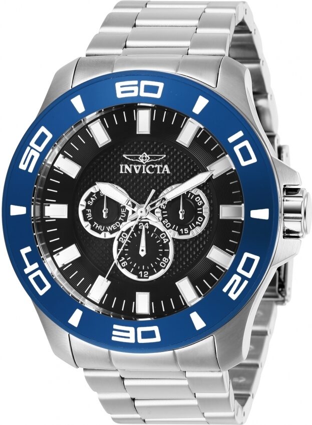Invicta Pro Diver Quartz Black Dial Men's Watch #28224 - Watches of America
