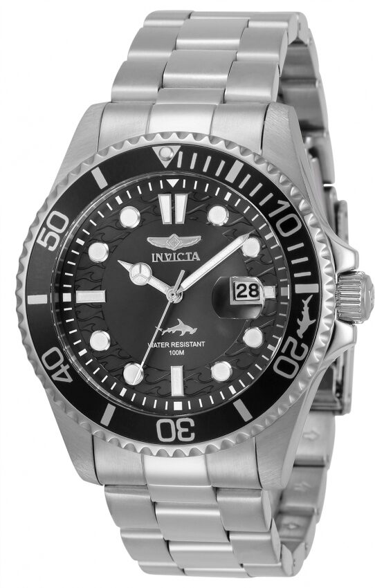 Invicta Pro Diver Quartz Black Dial Men's Watch #30018 - Watches of America