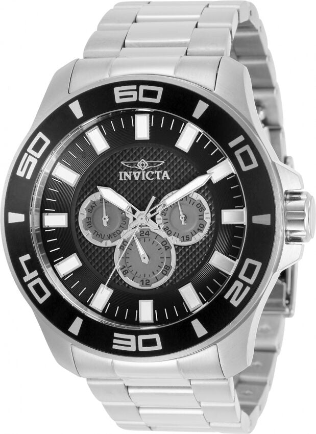 Invicta Pro Diver Quartz Black Dial Men's Watch #30782 - Watches of America